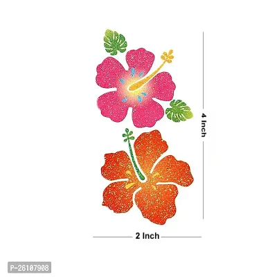 Tatmods Flower Real Waterproof Temporary Body Tattoo Boys and Girls-thumb4