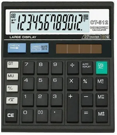 Medidove CT-512 WT Digital Calculator | Ec