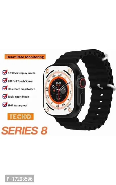 S8 Watch Ultra 49Mm Latest Bluetooth Calling Series 8 Amoled High Resolution With All Sports Features Health Tracker 5 Days Long Wireless Charging Battery Bluetooth Unisex Smart Watch T 900 Ultra-thumb2