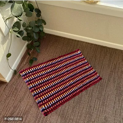 Designer Multicoloured Cotton  Door Mats