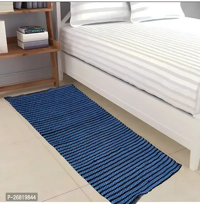 Designer Blue Cotton  Door Mats