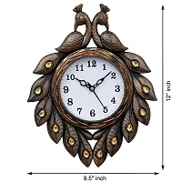 Beautiful Peacock Design Wall Clock-thumb1