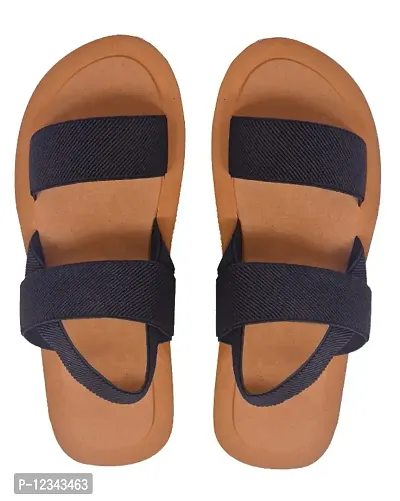 Classic Solid Sandals for Men-thumb0
