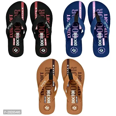 Trendy Combo Slippers for Comfort - Pack of 3-thumb4