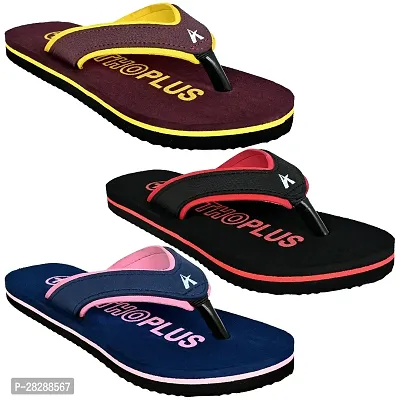 Trendy Combo Slippers for Comfort - Pack of 3-thumb0
