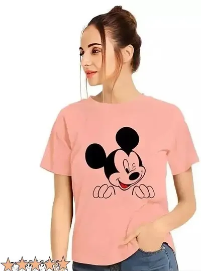 Elegant Blend Tshirt For Women