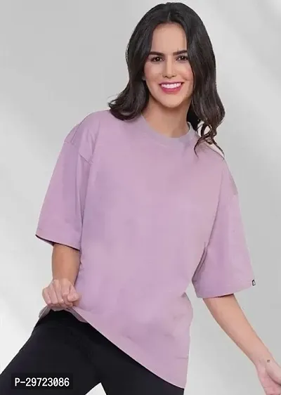 Stylish Half Sleeve Women Over Size T-shirt