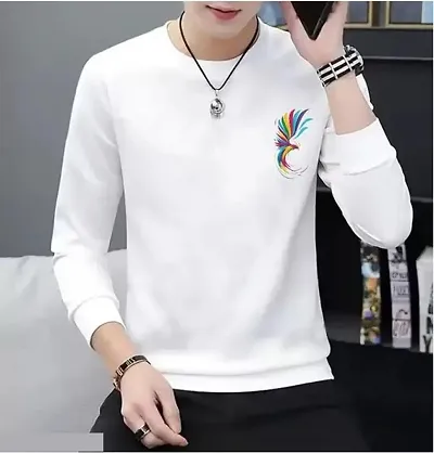 Stylish Full Sleeve Round Neck Men Tshirt