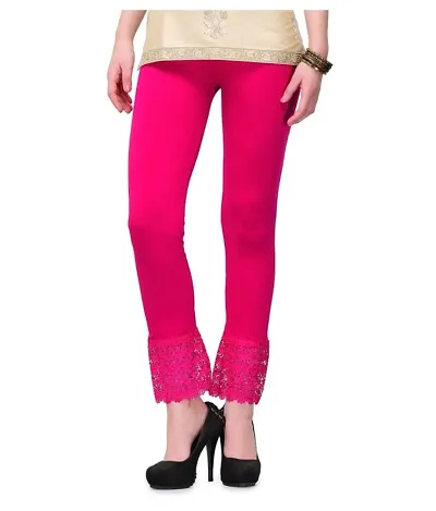 Buy 1 Stylish Solid Cotton Leggings At Best Price