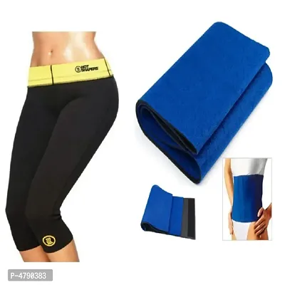 women's Hot sweat pant and slimming blue belt-thumb0