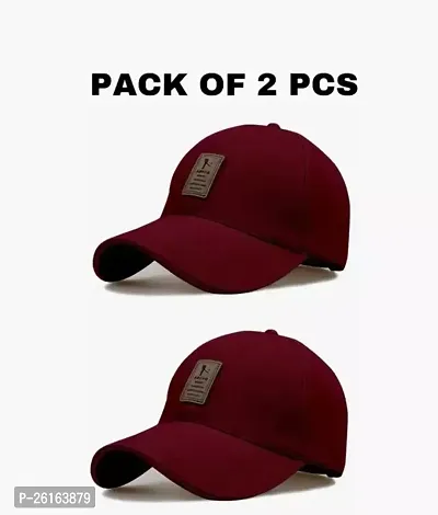 Trending Stylish Cotton Cap For Men and Women Pack Of 2