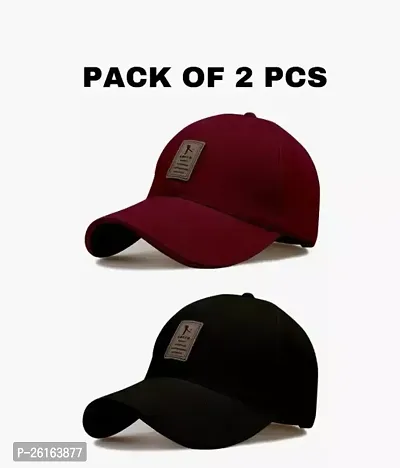 Trending Stylish Cotton Cap For Men and Women Pack Of 2