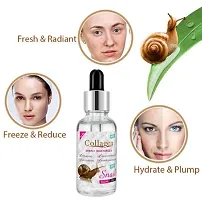 Collagen Snail Face Serum for Glow and Radiance Skin - 30gm-thumb1