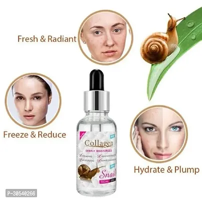 Collagen Snail Face Serum for Glow and Radiance Skin - 30gm-thumb2