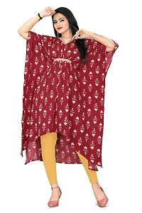 Trendy American Crepe Kaftan for Women-thumb3