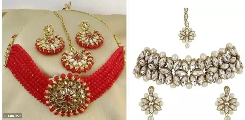 Stylish Fancy Alloy Jewellery Set For Women Pack Of 2