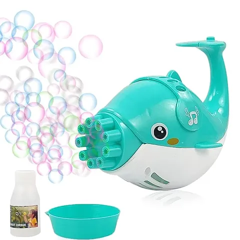 Dolphin Bubble Maker Electric Toy Gun for Kids