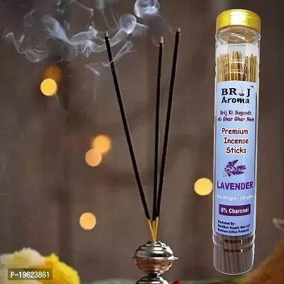 Brij Aroma Lavender Fragrance Combo of Incense Sticks, Dhoop Sticks  Cones with Stand-thumb4