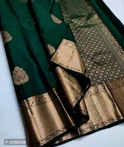 Women Art Silk Saree with Blouse Piece-thumb2