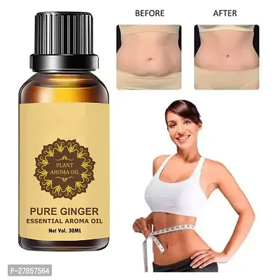 Tummy Ginger Oil for a Belly Fat Drainage oil Reduce Fat  (30 ml)-thumb0