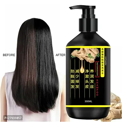 Black Ginger Hair Dye Instant Hair Growth Shampoo 300 ml-thumb0