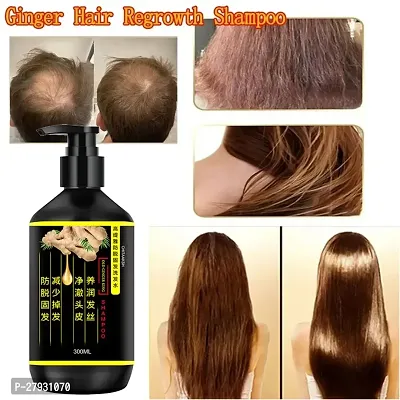 Black Ginger Hair Dye Instant Hair Growth Shampoo 300 ml