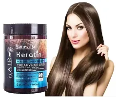 Natural Keratin Cream Hair Mask 500gm-thumb1