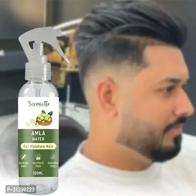 SOMWRITA Aamla Water Hair Spray For Hair Growth - Reducing Hair Fall  Breakage, Strengthens Hair.  Promotes Healthy Follicles and Thicker Hair - For Men  Women - 100ML