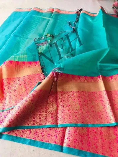 Kota Silk Cotton Woven Design Sarees