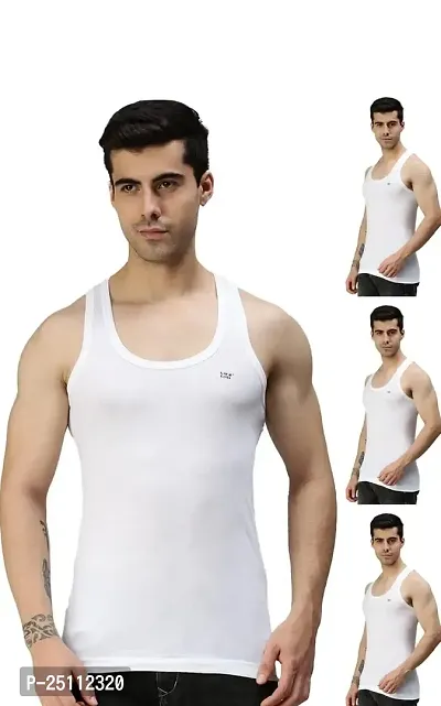 Lux Cozi Men's Solid Vest (Pack of 1)-thumb0