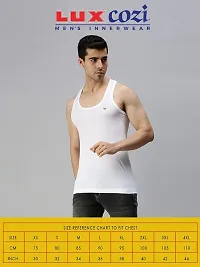 Lux Cozi Men's Solid Vest (Pack of 1)-thumb4