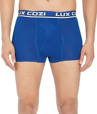 Lux Cozi Men Pack Of 4 Assorted Pure Cotton Trunks COZI_LONGS_4PC-thumb4