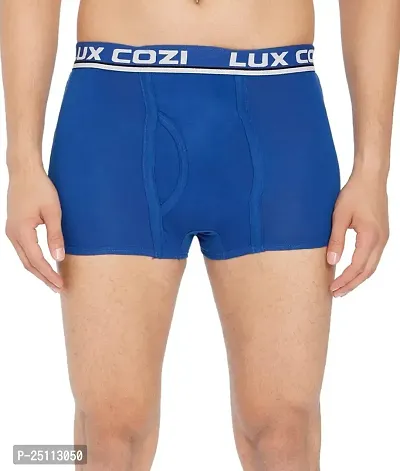 Lux Cozi Men Pack Of 4 Assorted Pure Cotton Trunks COZI_LONGS_4PC-thumb5