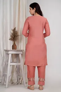 Stylish Rayon Kurta Pant Set For Women-thumb2