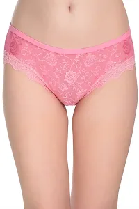 RICONIC Beautiful Women Lace Panties Sexy Hipster Underwear(Pack of 3)-thumb1