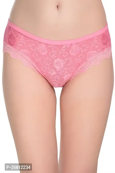 RICONIC Beautiful Women Lace Panties Sexy Hipster Underwear(Pack of 3)-thumb2