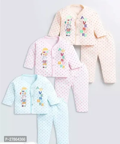 Essential Baby Clothing Set for Every Occasion, Baby Clothing Bundle for Boys and Girls Pack of 3Pcs-thumb0