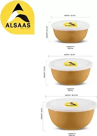 ALSAAS-PERFECT CHOICE Microwave Safe Vegetable Bowl - Durable and Convenient for Heating Meals-thumb2