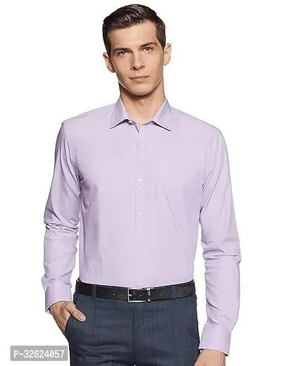 Classic Fit plain cotton Collar formal Shirt for men-thumb0