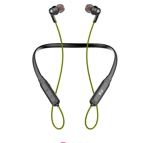 Stylish In-Ear Bluetooth 5.0 Wireless Neckband with Mic , 10mm Drivers Magnetic Earbuds, Voice Assistant, Dual Pairing and IPX4 Water-Resistance