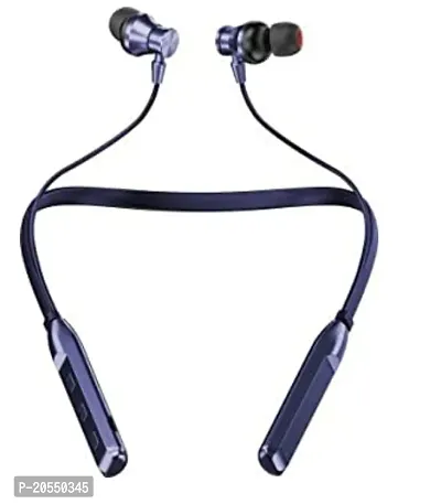 Stylish In-Ear Bluetooth 5.0 Wireless Neckband with Mic , 10mm Drivers Magnetic Earbuds, Voice Assistant, Dual Pairing and IPX4 Water-Resistance-thumb0