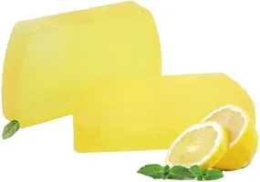 ROYAL TRENDS - LEMON Extract & Pomegranate Melt and Pour Soap Base (SLS, SLES and Paraben) 1 KG-thumb1