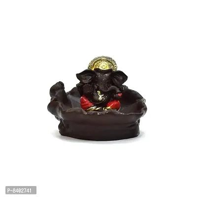 Home Decor Ganesha (Lotus) Smoke Backflow Cone Decorative-thumb0