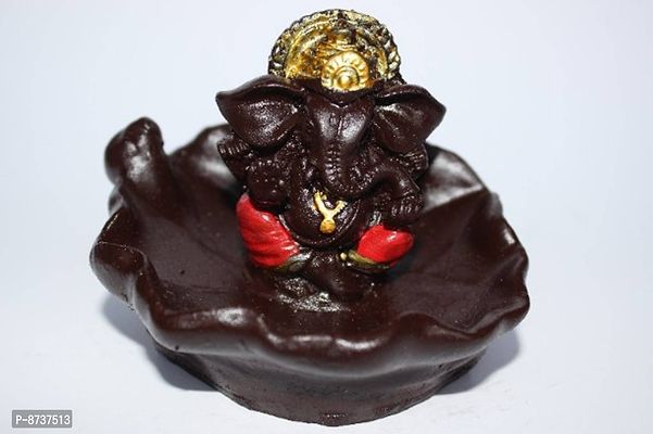 Richa Home Deacute;cor Ganesh (Lotus) Smoke Backflow Cone Decorative-thumb0