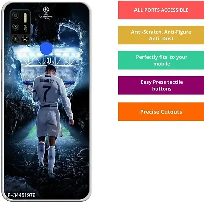 Classy Silicon Back Cover For Tecno Spark 6 Air-thumb3