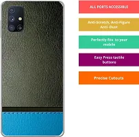 Classy Silicon Back Cover For Samsung Galaxy M51-thumb2