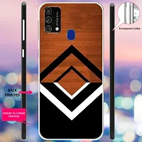 Classy Silicon Back Cover For Samsung Galaxy M31 Brown-thumb1