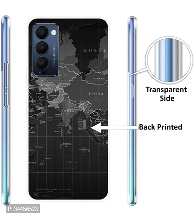 Classy Silicon Back Cover For Tecno Camon 18-thumb3