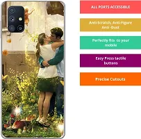 Classy Silicon Back Cover For Samsung Galaxy M51-thumb2