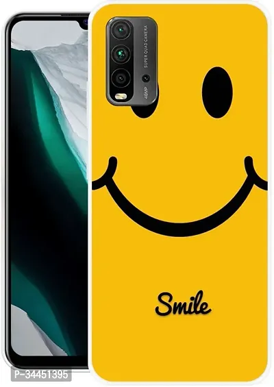 Classy Silicon Back Cover For Redmi 9 Power Yellow